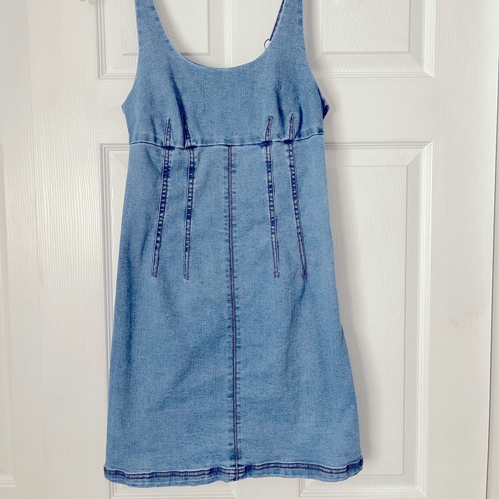 Denim Bodycon Style Dress